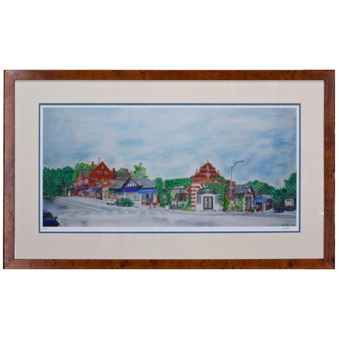 Framed Artwork waban square by jerry cohen